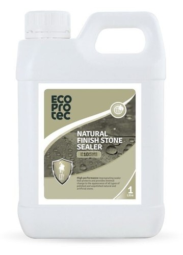 Natural finish stone sealer - stone,