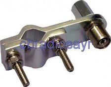 Double Groove 3/8 Fitting Mirror Mount - Suitable for CB Radio Antenna Aerial