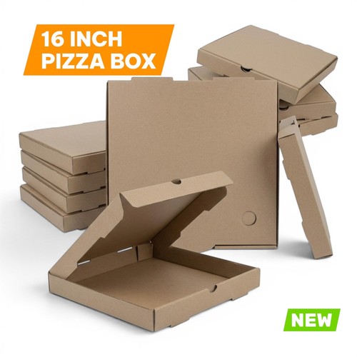 Inch plain pizza boxes - 16,