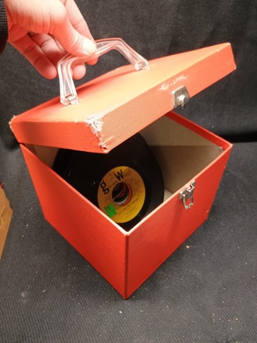 Vintage record case for - 7", 45