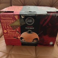 Global Gourmet 4 Person Italian Pizza Maker Used