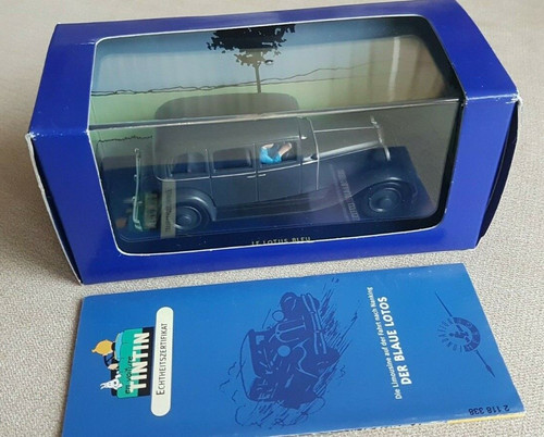 Tintin chrysler six 1931 the - tintin,