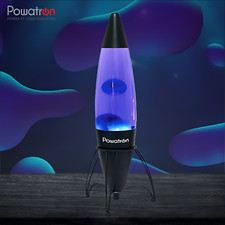 Retro Lava Lamp Rocket With