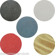 Aquarium Fish Tank Coloured Sand Substrate 1 2 5 10 20KG Black White Natural Red