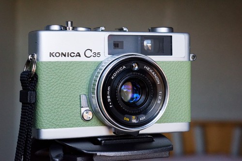 Konica c35 rangefinder - konica,