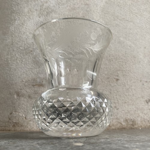 Edinburgh crystal thistle - edinburgh,