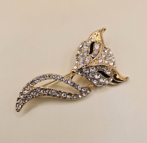 Vintage monet crystal fox - vintage,