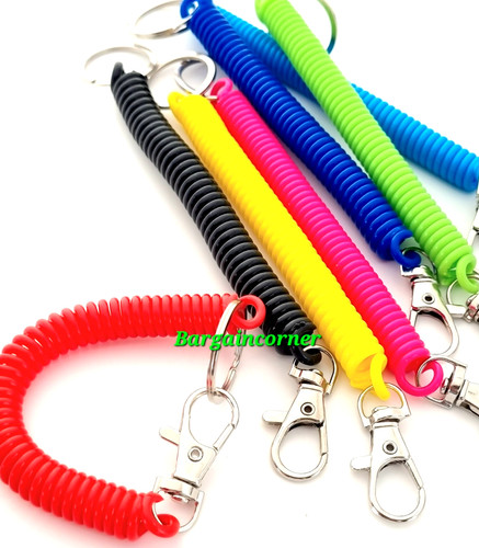 Spiral keyring stretchy - spiral,