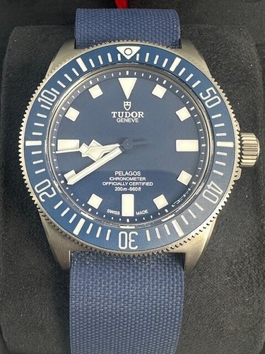 Tudor pelagos 2570b - 2570b/22, blue