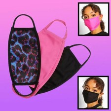 FACE MASKS - PINK WOMENS GIRLS