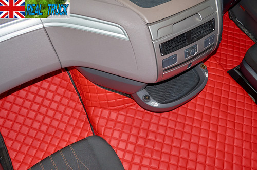 Truck eco leather floor - floor, mats