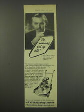 1957 Hayters 24" Scythe Lawn Mower Advertisement - Frank Muir