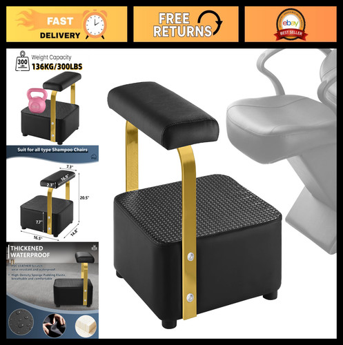 Footrest for backwash shampoo - for,