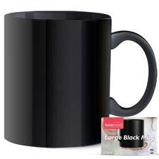 1-12 Extra Large Big Mug Black