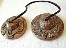 **Tibetan Tingsha Cymbals BELLS CHIMES meditation healing!