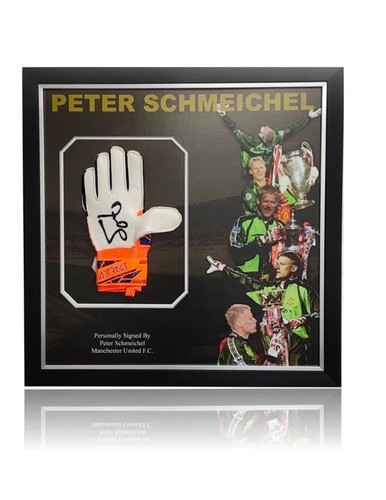 Peter schmeichel hand - hand, signed