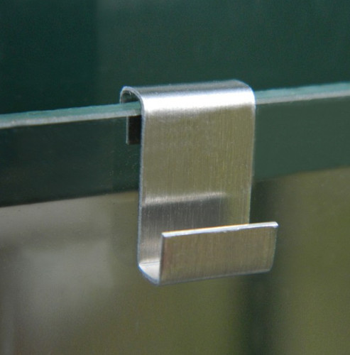 Greenhouse glass clips - glass,