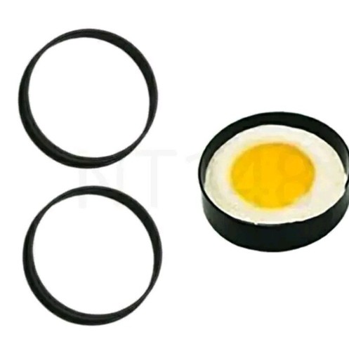 Egg mould rings round - 2, ×