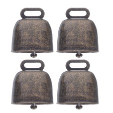 4 Pcs Goat Bell Metal