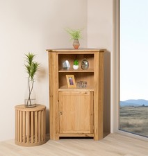 Storage Cupboard, Tall Oak