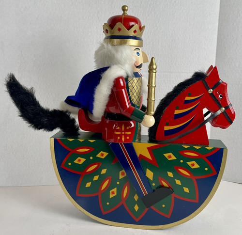 Wooden rocking horse - rocking,