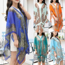 Women Beach Cover Up Poncho
