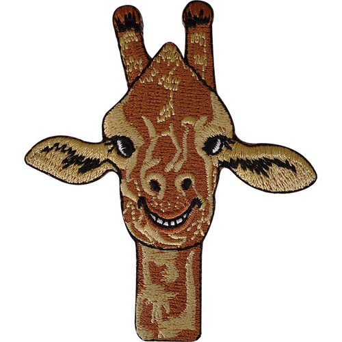 Giraffe patch iron sew - giraffe, on