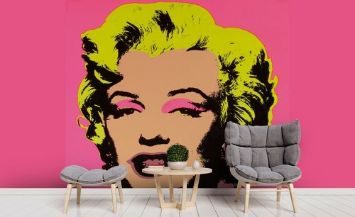 Marilyn monroe graffiti - 3d,