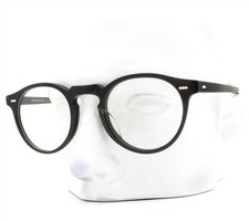 Oliver Peoples Gregory Peck Eyeglasses OV5186 Unisex Glasses Black 47mm w/case