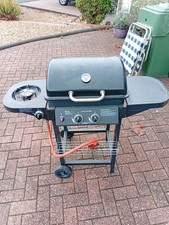 Gas Barbecue Grill with Side