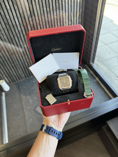 Cartier santos green - cartier,