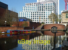 Photo - Sunken narrowboat - Gas Street Basin  c2018