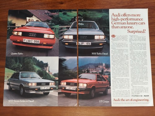 Audi magazine advertisement - audi,