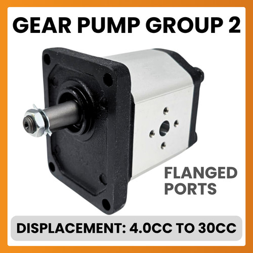 Hydraulic gear pump - gear, pump,