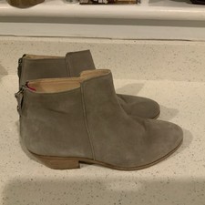 JOULES suede cowboy style  boots Uk 8 eu 42 ankle back zip super comfy fab 