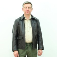 Replica Indy Brown Leather Jacket, Indiana Jones Raiders Hero Jacket WD267