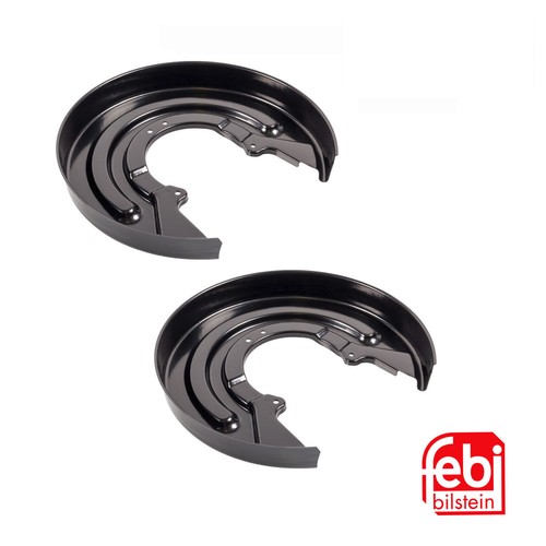 Brake disc back - back, dust