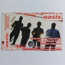 OASIS - Milton Keynes Bowl - Unused Concert Ticket (SAT 9 JUL 2005)