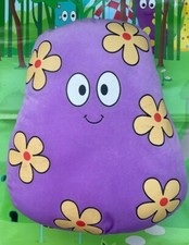 In The Night Garden Plush Purple & Flowery Haa Hoo Haahoo Cushion - Very Rare!!!