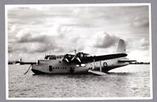 SHORT SUNDERLAND FLYING BOAT VINTAGE PHOTO RAF WW2 2