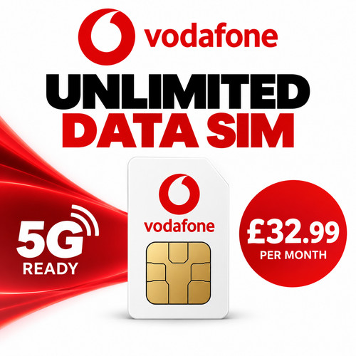 Vodafone unlimited data - vodafone, 5g