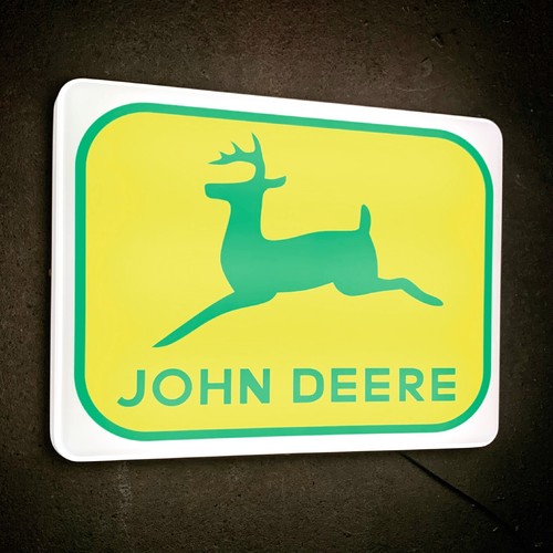 John deere tractor illuminated - john,