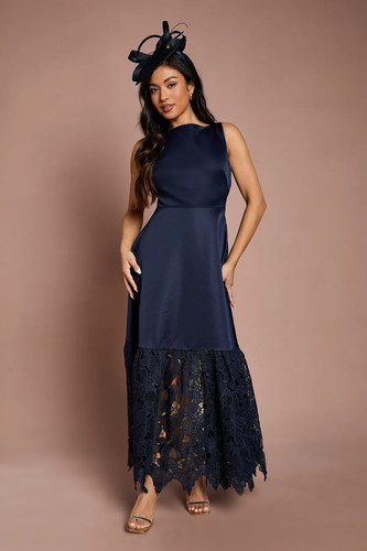 Coast navy fit flare - navy,
