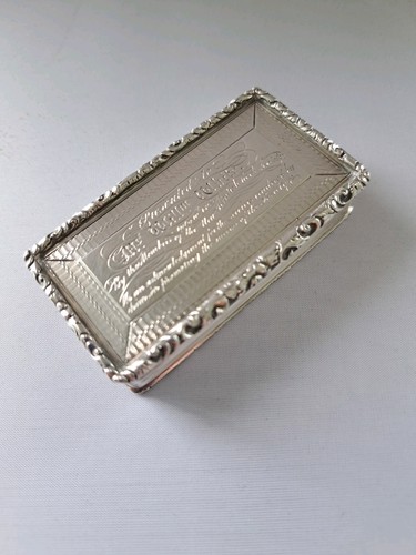 Antique victorian silver - victorian, snuff