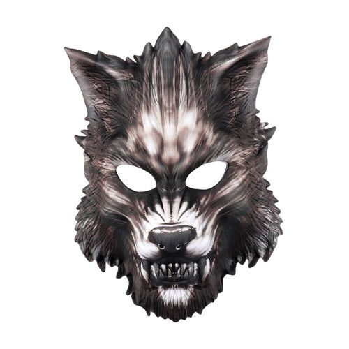 Halloween wolf mask - wolf,