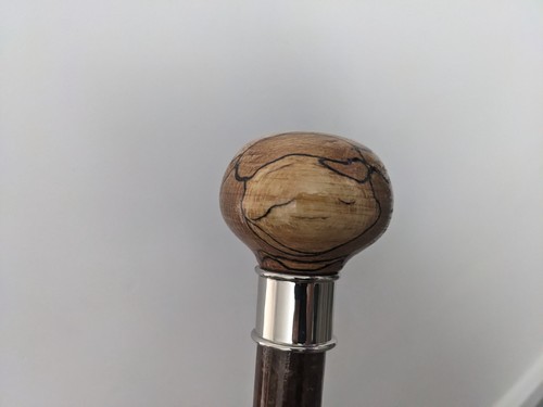 Spelted beech walking stick - spelted,