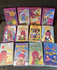 Barney vhs Video bundle x12