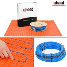 Decoupling Membrane Waterproofing Matting for Tiling Underfloor Heating Uncouple