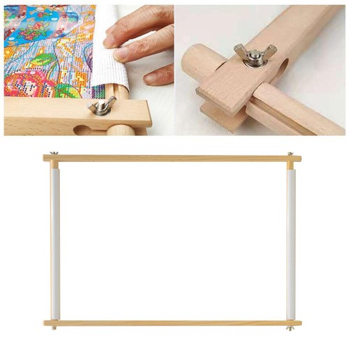 Embroidery clip wood tapestry - ,