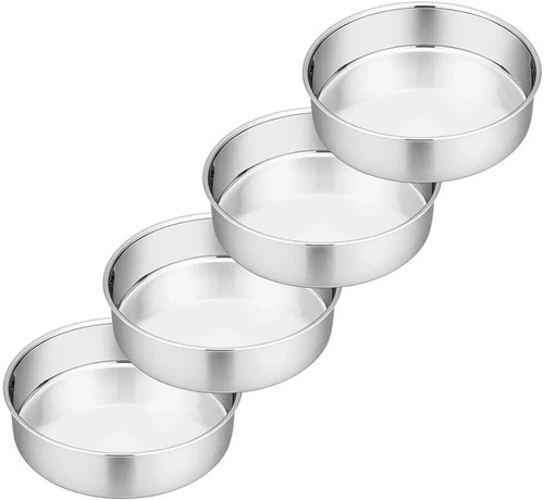 Inch cake tin round layer - round,